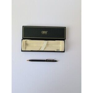 Cross Classic Century Black Ballpoint Pen w/ Gold Trim 2000 Award Edition READ